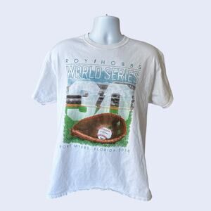 Roy Hobbs World Series 30th Anniversary T-Shirt 2018 Fort Myers Baseball Large